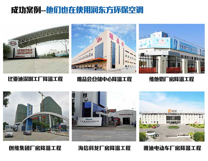 润东方环保空调合作案例