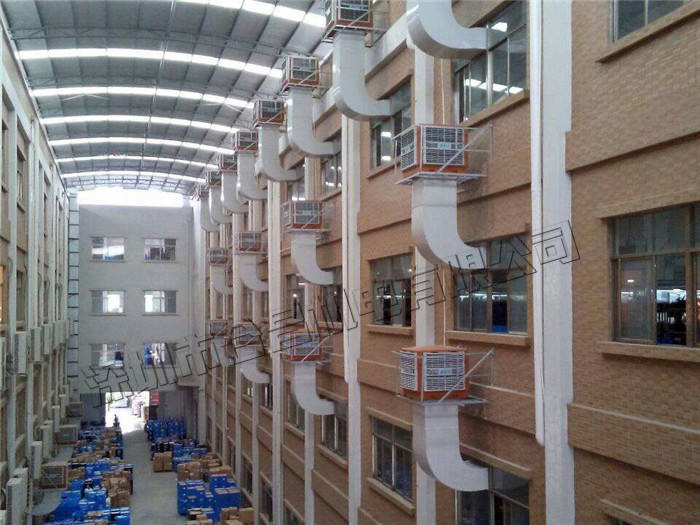 润东方工业冷风机降温案例